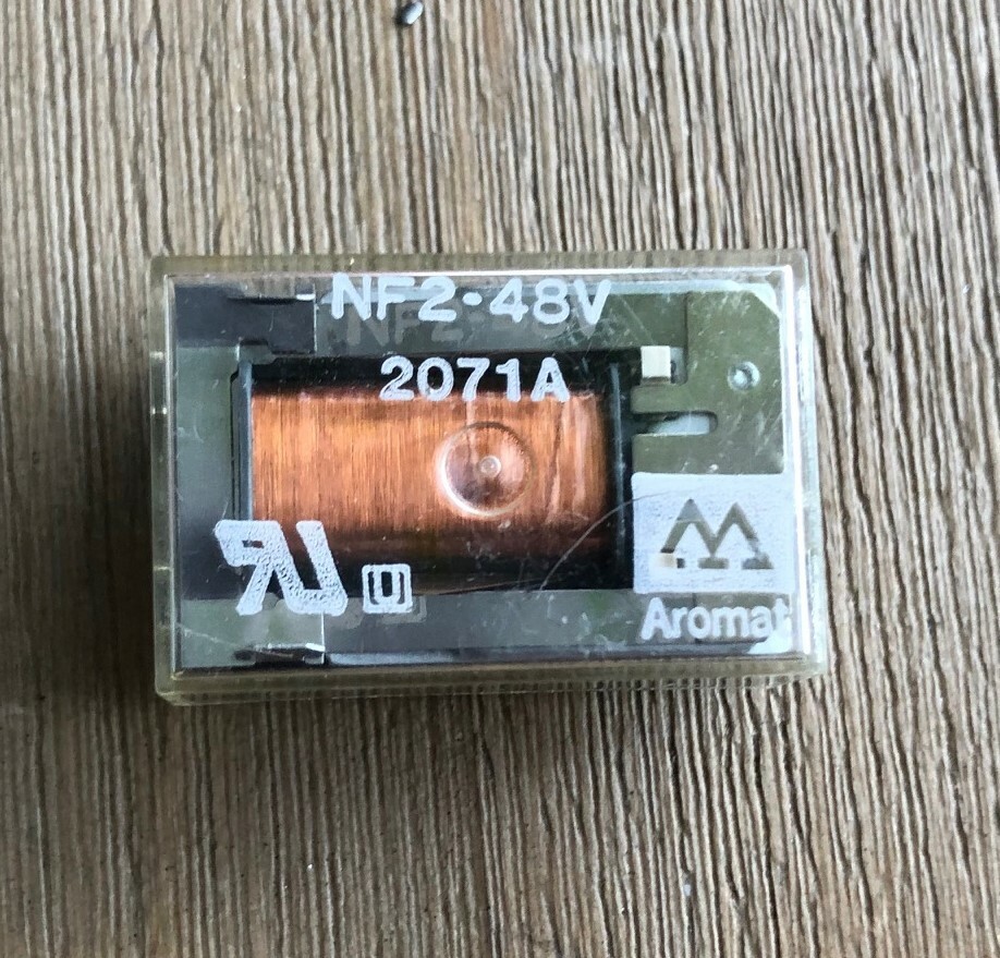 AROMAT NF2-48V RELAY 2017A 9 PIN NEW NO PACKAGE