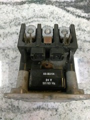 GE RELAY CR153DA074BLA, 40 AMP CONTACTOR 24 V COIL55-B31H (17BB3