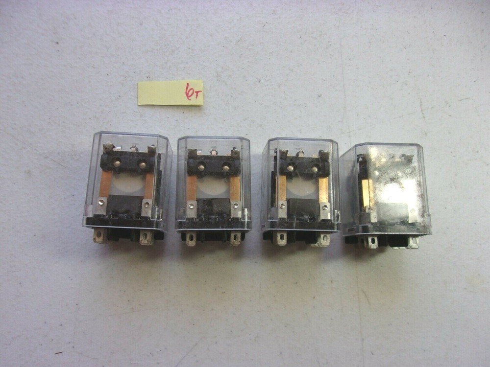 LOT OF 4 POTTER BRUMFIELD TYCO ELECTRONICS RELAY KUEP-11D15-24 24VDC (157-1)