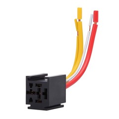 5 PCS Heavy Duty Truck Engine 4 Pin 80A 12V On/Off Normally Open Relay SPST
