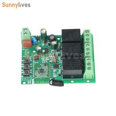 AC90-260V/DC5V-32V 3CH Self-Locking WIFI Bluetooth Relay Module 433Mhz RF Remote