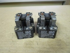 LOT OF 2 SQUARE D POWER RELAY 8501 CO-16 SER B 120V 8501CO16