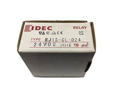 Idec RJ1S-CL-D24 SPDT Changeover Form C Socket Relay 24VDC Coil 12A AC/DC