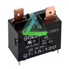 10PCS RELAY 12V 25A 4PIN GT-1A-12D