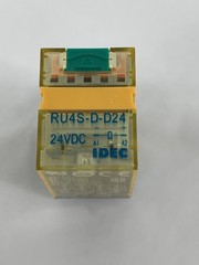 IDEC RU4S-D-D24 Ice Cube 24VDC Relay 4-Pole Double Throw 6A 14-Pin Blade Type