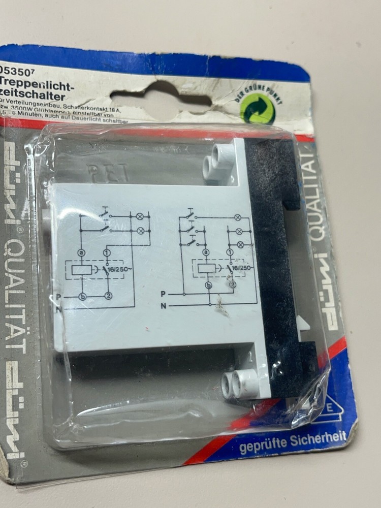 Time Relay 0.5 – 5 Minute up to 16Amp / 3600 Watt max. 240V from Germany