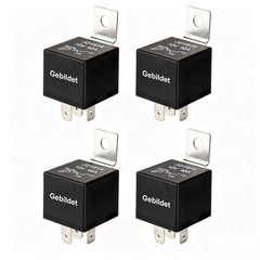 2Pcs 40/30 Amp Waterproof Relay Switch 12AWG Harness Set with Built-In Diode- 12
