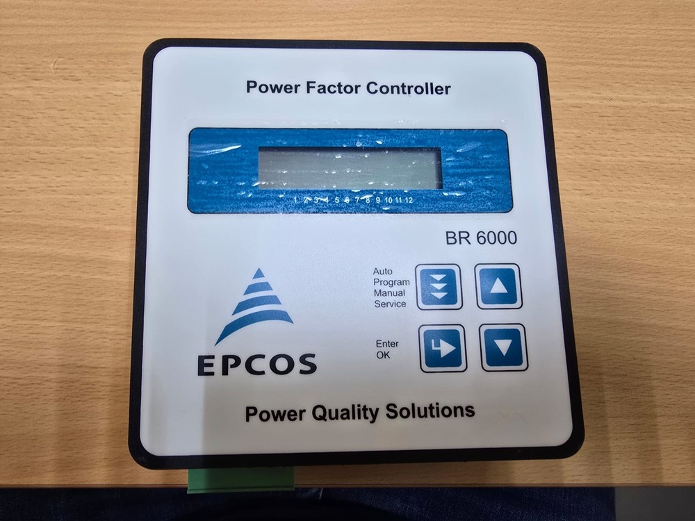 EPCOS BR6000 12 Step Relay Power Factor Controller B44066R6012R230N1 230VAC