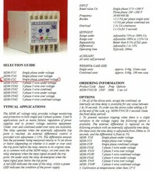 Multitek, Relay, M200V1CVC, 240V input L-N 50/60Hz, 1Ph Voltage Over/Under trip.