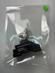 Relay Ice-Cube + Socket/Base/Clips (24VDC COIL) DIN-Rail 2P 5A NO/NC QM2N1-D24