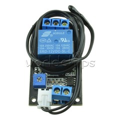 1 Channel 12V Thermistor Relay Sensor Temperature Control Switch Module