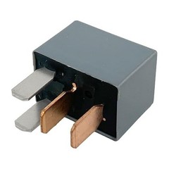 A/C Clutch Relay (2-Pack) 12V 30A 4-Pin SPST Automotive Replacement, Fixes Blink