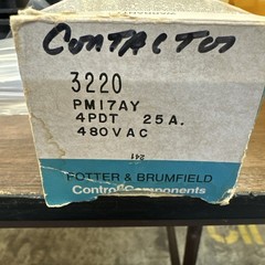 Petter Brumfield PM 17AY-480 Relay 480 Volt 25amp 4PDT