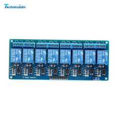 5V Eight 2/8 Channel Relay Module With Optocoupler For Arduino PIC AVR DSP ARM