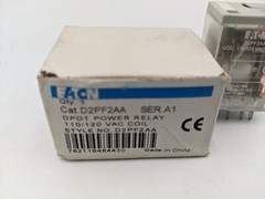 Eaton D2PF2AA Ice Cube Control Relay 10 Amp 110/120 Volt AC Coil 50/60Hz 8 Pin