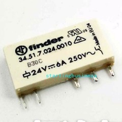 1PCS 34.51.7.024.0010 Finder Relay 24VDC 6A 5PINS NEW