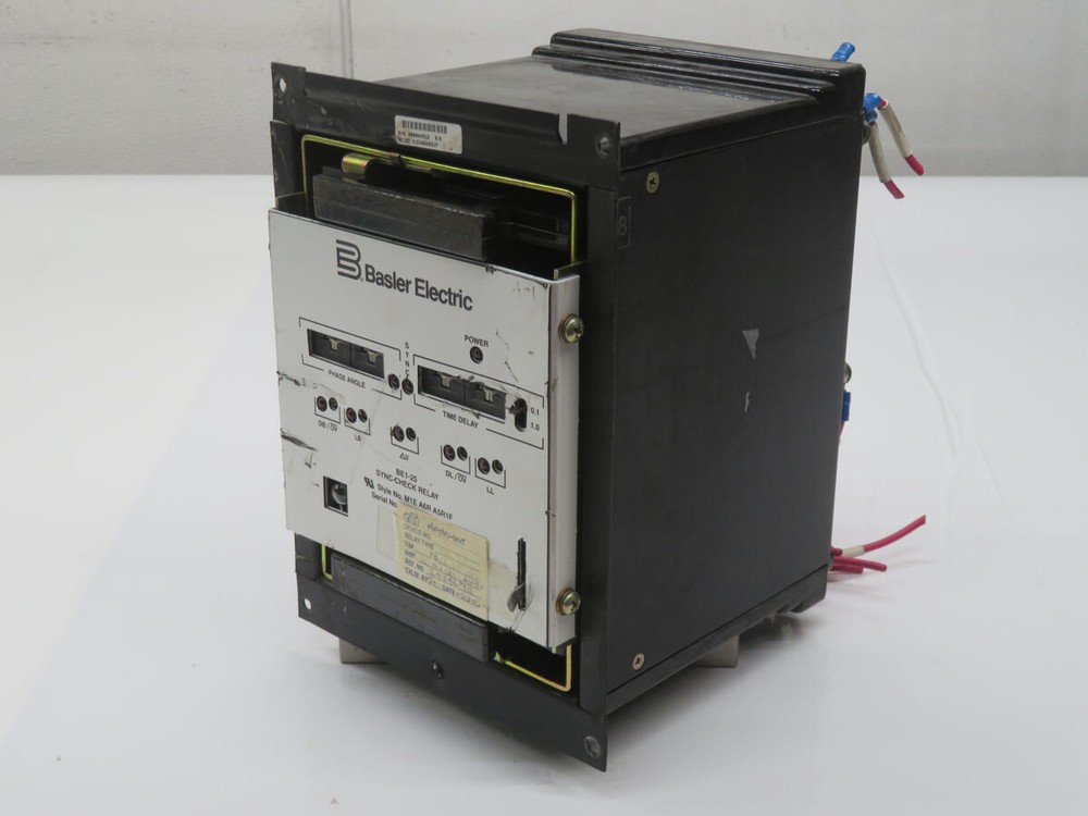 BASLER ELECTRIC BE1-25 M1E A6R A5R1F SYNC-CHECK RELAY T243705