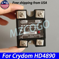 3-32VDC 480VAC 90A For Crydom HD4890 Solid State Relay SSR Modul Panel Mount