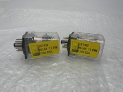 INDUSTRIAL SPARE RAD00161 RELAY 120V LOT OF 2 UNMP