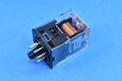 Omron General Purpose Relay DPDT 12VDC Coil Socketable MKS2PIDC12
