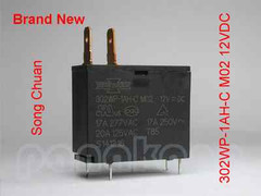 Song Chuan 302WP-1AH-C M02 12VDC (302WP-1AC-C, HF62F/JQX-62F, OMIF-S-112LM)