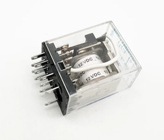 HH53P 12VDC Electromechanical Relay 11 Pins x 2PCS NEW