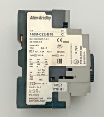 Allen Bradley 140M-C2E-B16 1-1.6 Amp Motor Circuit Protector Ser. C 140M (TBI)