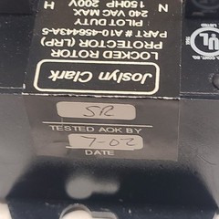 JOSLYN CLARK A10-456443A-5 LOCKED ROTOR PROTECTOR (LRP)