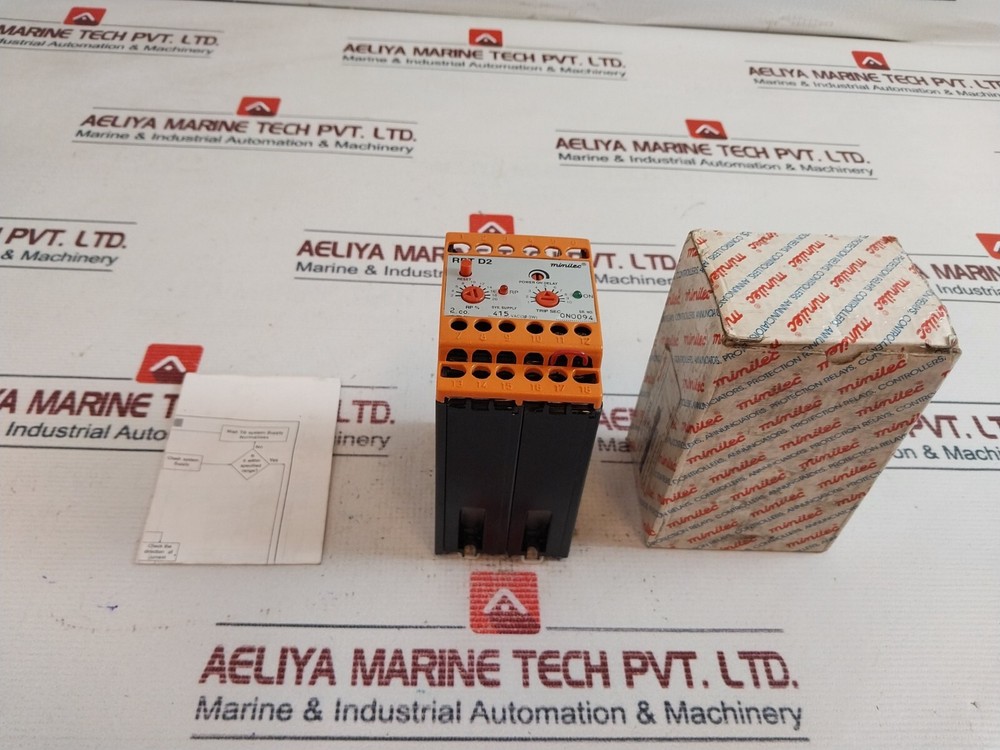 MINILEC RPT D2 [2CO] Reverse Power Relay 415VAC Ver 03