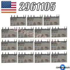 15PCS Power Relay 5-Pins 6A 250VAC 24VDC For NO.2961105 Phoenix Contact