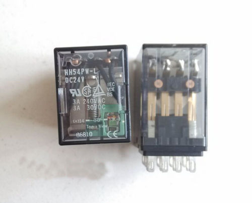 5PC New Fuji Relay HH54PW-L 24VDC 3A 14 feet 24V