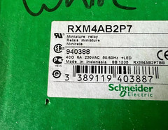 Schneider Relay 230 Volt AC Coil 4PDT RXM4AB2P7
