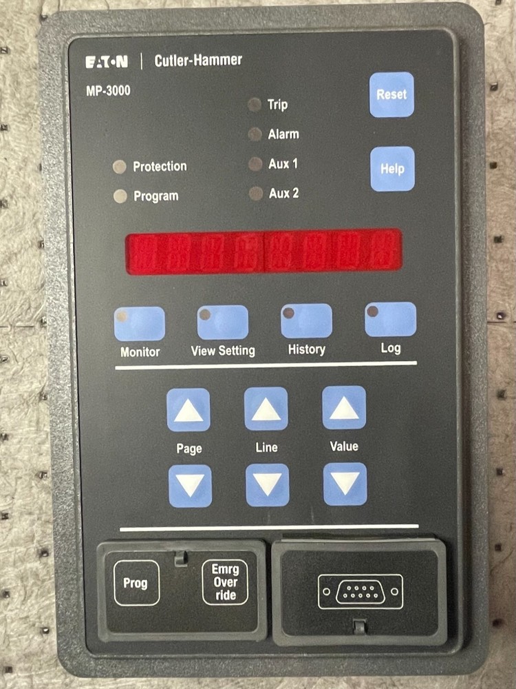 Certified Eaton MP3000 Ampgard Protective Relay 66D2205G01 Perfect Condition