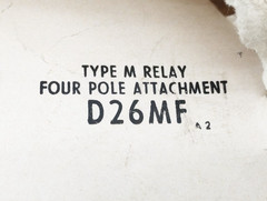 New Cutler Hammer D26MF Series A2 Type M Relay 4-Pole Attachment 10A 600V