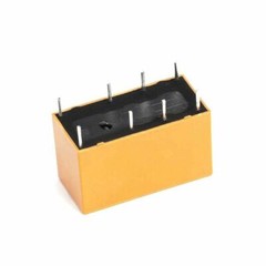 Original HUIKE Yellow Mini Power Relays HK19F-DC3V 5V 9V 12V 24V-SHG 2A 8-Pin
