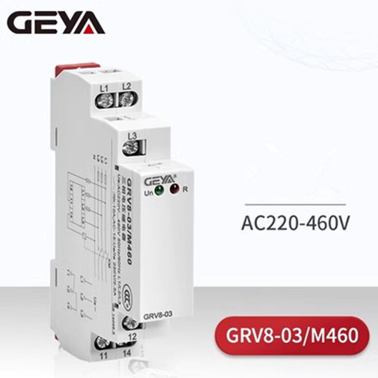 GEYA Geya power-off delay time relay GRV8-03/M460 AC220-460V delay device