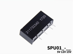 1PC NEW MEAN WELL Power supply SPU01L/01M/01N 5V12V15V DC-DC 1W #LL