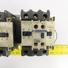 Telemecanique LC1 D50 600V Reversing Contactor 24V Coil