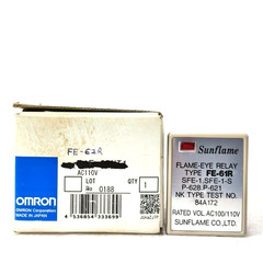 NEW | SUNFLAME FE-61R FLAME EYE RELAY AC 100-110V FREE SHIPPING