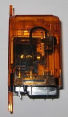 120V AC / 30 V DC – 10 A SPDT See Through C.P. Clare Relay w/ Mount Tabs – 24VDC