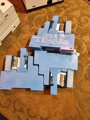 THREE 3 Finder Type 95.05 Base w 40.52S relay 99.02.9.024.99 Indicator 8A 250V