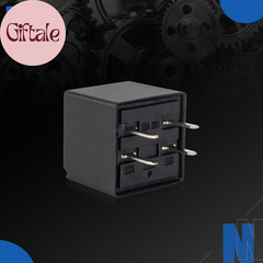 1 Pack 4 Pin 40AMP 12V DC SPST Universal Multi-Purpose Relay Compatible with Che