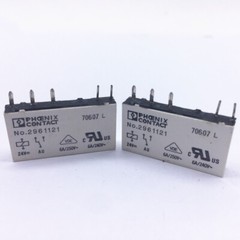 5PCS Phoenix No.2961121 Power Relay 24VDC 5Pin 6A 250V