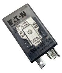 EATON D7PR2T DPDT POWER RELAY 3-4159-0006A COIL: 24 VAC 15A 277VAC RELAY✅