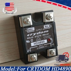 NEW For Crydom HD4890 Solid State Relay Modul Input 3-32VDC Output 480VAC 90A