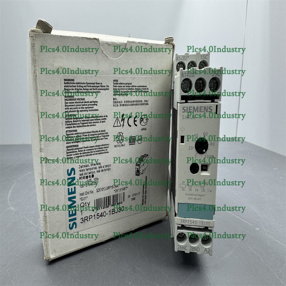 1Pcs New Siemens 3RP1540-1BJ30 Time Relay One year warranty