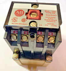 ALLEN BRADLEY 700 TYPE PK 400A1 AC RELAY SER.B 600VAC 10A 700-PK400A1 B- CHECKED