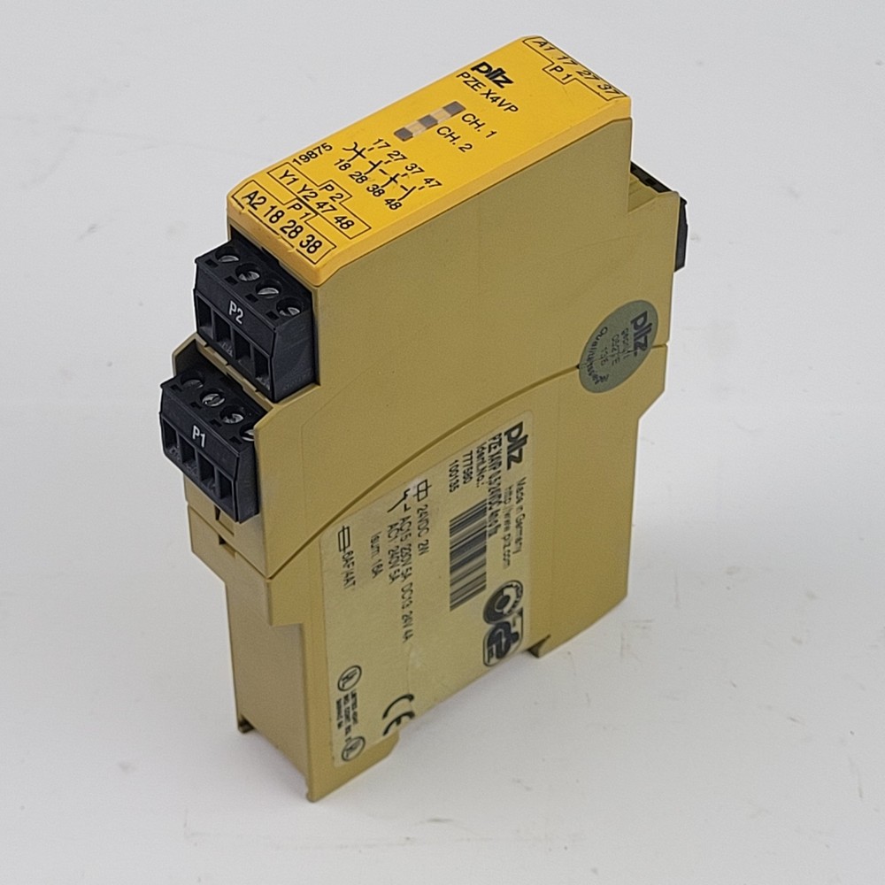 Pilz PZE X4VP 0,5/24VDC 4n/o fix Safey Relay, 24 VDC, 2 Watts – USED