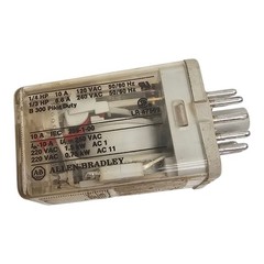 Allen-Bradley General Purpose Relay 700-HA33Z24 24 VDC Clear Pin Base LR 47569