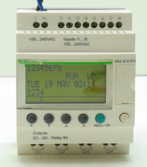 Schneider Electric Zelio SR2 B121FU Logic Module Control Relay SR2B121FU &Tested